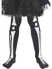 Buy Skeleton Tights - Size 6-12 Yrs