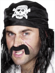 Buy Pirate Bandana With Skull & Crossbones -