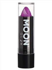 Buy Moon Glow - Neon Uv Glitter Lipstick, Purple