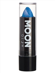 Buy Moon Glow - Neon Uv Glitter Lipstick, Blue