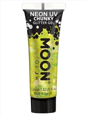 Buy Moon Glow - Neon Uv Chunky Glitter Gel, Yellow