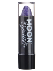 Buy Moon Glitter Holographic Glitter Lipstick, Purple