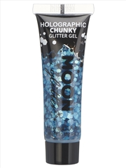 Buy Moon Glitter Holographic Chunky Glitter Gel, Blue