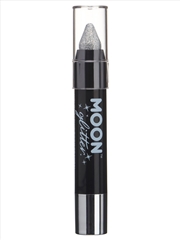 Buy Moon Glitter Holographic Body Crayons, Silver