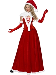 Buy Miss Santa Luxury Costume - Size M