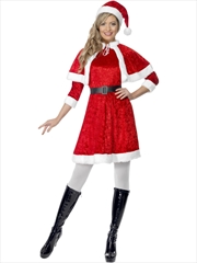 Buy Miss Santa Deluxe Costume - Size S