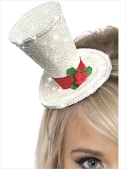 Buy Mini Top Hat, White