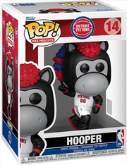 Buy NBA: Mascots - Hooper (Detroit Pistons) Pop! Vinyl