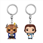 Buy Beauty & the Beast - Belle & Beast Pop! Keychain 2-Pack RS