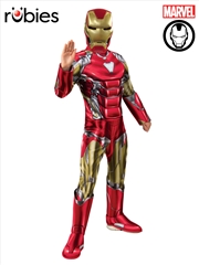 Buy Iron Man Deluxe Costume - Size 3-5