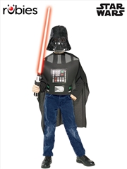 Buy Darth Vader Dress Up Set With Saber - Size 3+