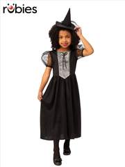 Buy Black Witch Costume - Size 9-10 Yrs