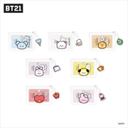 Buy Bt21 - Pvc Pouch & Card Sticker Set Rj