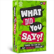 Buy Funnybone - What Did You Say?