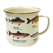 Buy Gift Republic - Multi Fish - Enamel Mug