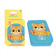 Buy GamaGo - Sweet & Sour Cat Puffy Stickers in Embossed Tin