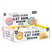 Buy Keycraft - Click Clack Cat Paw Fidget Keyring (Sent At Random)