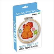 Buy GamaGo - Capybara Cross Stitch Embroidery Kit