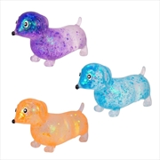Buy Keycraft - Squishy Sparkly Sausage Dog (Sent At Random)
