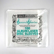 Buy Bags Unlimited SPPLP1234R2 12 Inch LP Outer Sleeves -Resealable - 2.0 mil Polypropylene - 100 Count