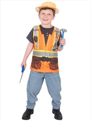 Buy Construction Worker Costume - Size 3-5