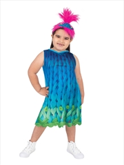 Buy Trolls Poppy Costume - Size 4-6 Yrs