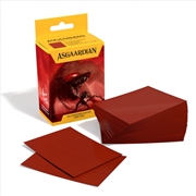 Buy Asgaardian Standard Trading Card Sleeves - Fiery Red (104 pcs)