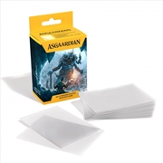 Buy Asgaardian Standard Trading Card Sleeves - Frosted Clear (104 pcs)