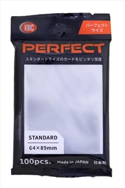 Buy KMC Perfect Size Sleeve 100 Pack (89mm x 64mm) - Clear