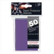 Buy Ultra Pro 50ct Pro-Gloss Standard Deck Protector Sleeves Purple