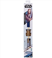 Buy Star Wars Lightsaber Forge Obi-Wan Kenobi Electronic Blue Lightsaber