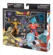Buy Bandai Toys - Dragon Ball Dragon Stars - Battle Pack - Golden Frieza vs Super Saiyan Blue Goku
