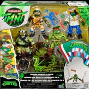 Buy TMNT Military Classic Sewer Heroes w/Parachute Figures 4 Pack