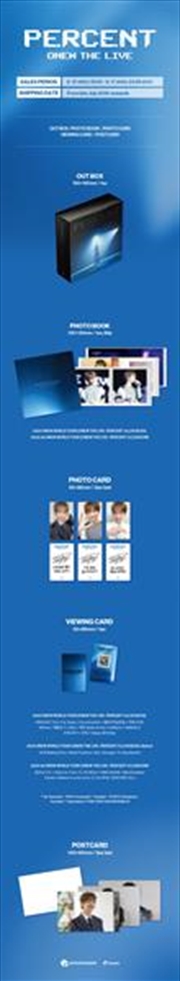 Buy Onew World Tour Percent