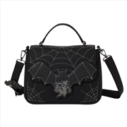 Buy Loungefly Disney - Mickey & Minnie Spiderweb and Bats Crossbody Bag