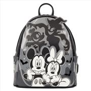 Buy Loungefly Disney - Mickey & Minnie Ghost Light Up Glow Mini Backpack