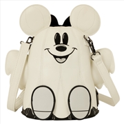 Buy Loungefly Disney - Mickey & Minnie Ghost Glow Figural Crossbody Bag