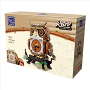 Buy Retro Collection - Owl Clock Construction Set (897 Pcs)
