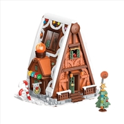 Buy JAKI – Christmas Snow House Plastic Brick Kit