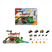 Buy Majorette – 1:64 Farmyard + 3 Vehicles PlaySet