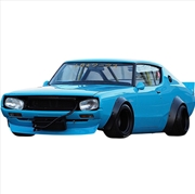 Buy Solido - 1:43 Nissan Skyline GT-R (KPGC110) Kenmeri w/Liberty Walk Body Kit Blue (1972)