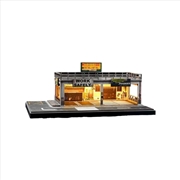 Buy 1:64 Diorama - Safework Double-Deck Parking Workshop Miniature Scene