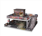 Buy 1:64 Diorama - Two-Level Ramp Parking Lot Cafe Miniature Scene
