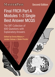 Buy Final FRCR Part A Modules 1-3 Single Best Answer MCQs