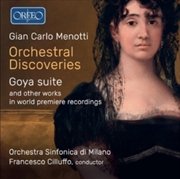 Buy Gian Carlo Menotti: Orchestral Discoveries