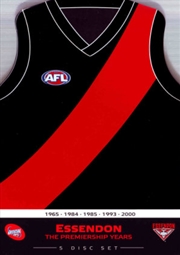 Buy Essendon The Premiership Years 5 Disc Set