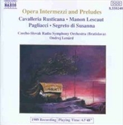 Buy Opera Intermezzi And Preludes