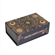 Buy Gold Foil Pack Tarot Card Black