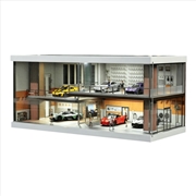 Buy 1:64 Diorama - 1:64 Light Coffee Car House Scene