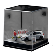Buy 1:64 Diorama - Single Sidewalk with Pedestrian Scene
